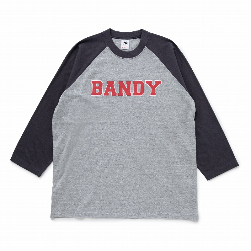 RAGLAN 3/4 SLEEVE TEE *グレー*