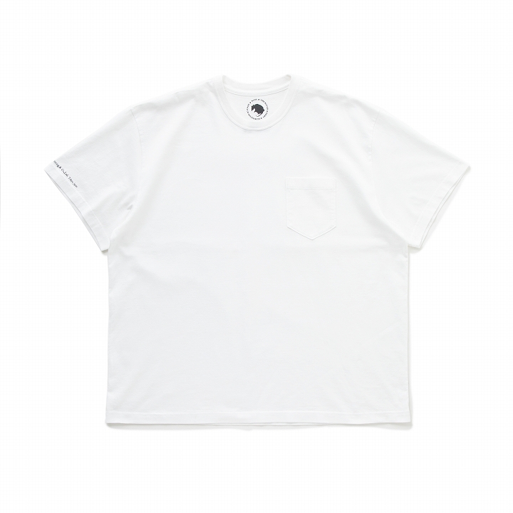 BIG SILHOUETTE POCKET TEE *ホワイト*