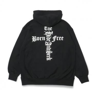 The H&S Hooded Sweat Shirt *ブラック*