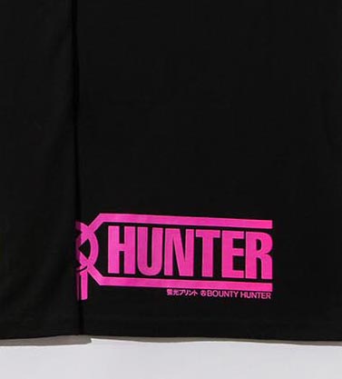 BxH 蛍光プリント Logo Tee   *ブラック×ピンク*