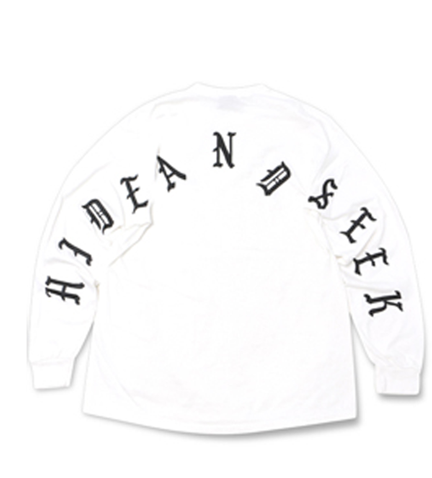 BACK LOGO L/S TEE *ホワイト*
