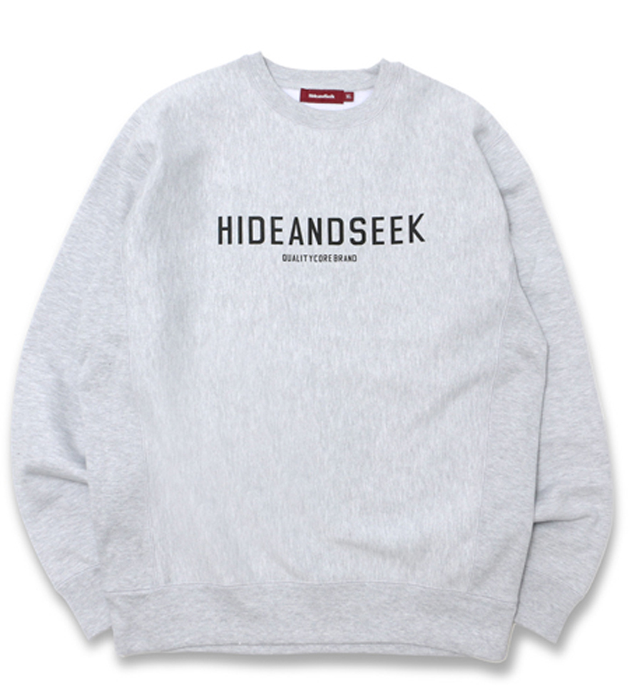 LOGO CREWNECK SWEAT SHIRT(21SS) *ヘザーグレー*