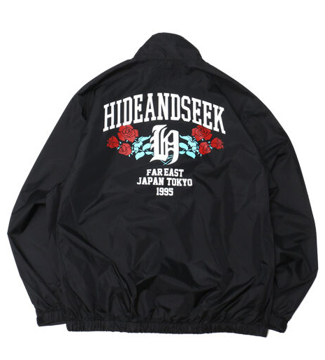 Nylon Zip Jacket *ブラック*