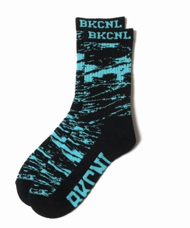 CAMO SOCKS/ BLACK