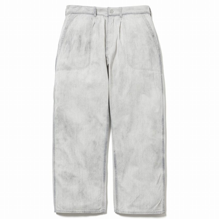BLEACH BAGGIE PAINTER PANTS *グレー*