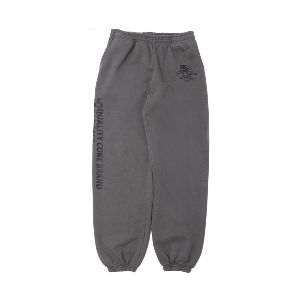 Logo Sweat Shirt Pant *チャコールグレー*