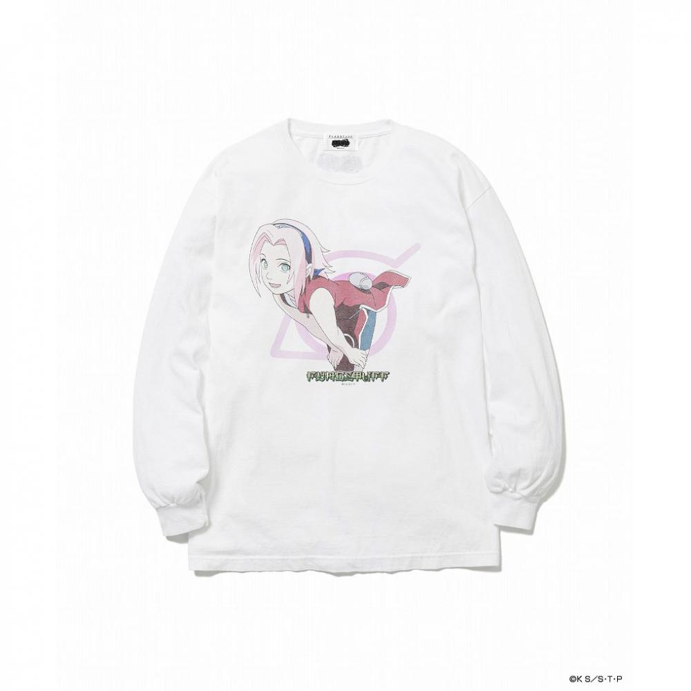 ”SAKURA” L/S TEE *ホワイト*