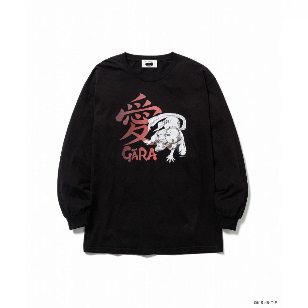 "GARA" L/S TEE *ブラック*