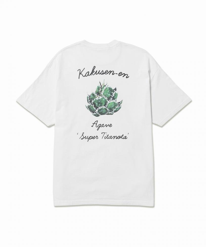 ×鶴仙園 "Agave" TEE *ホワイト*