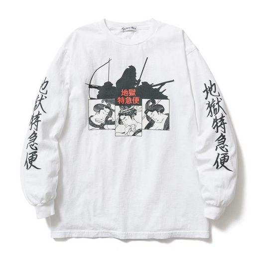 "ANGEL" L/S TEE *ホワイト*