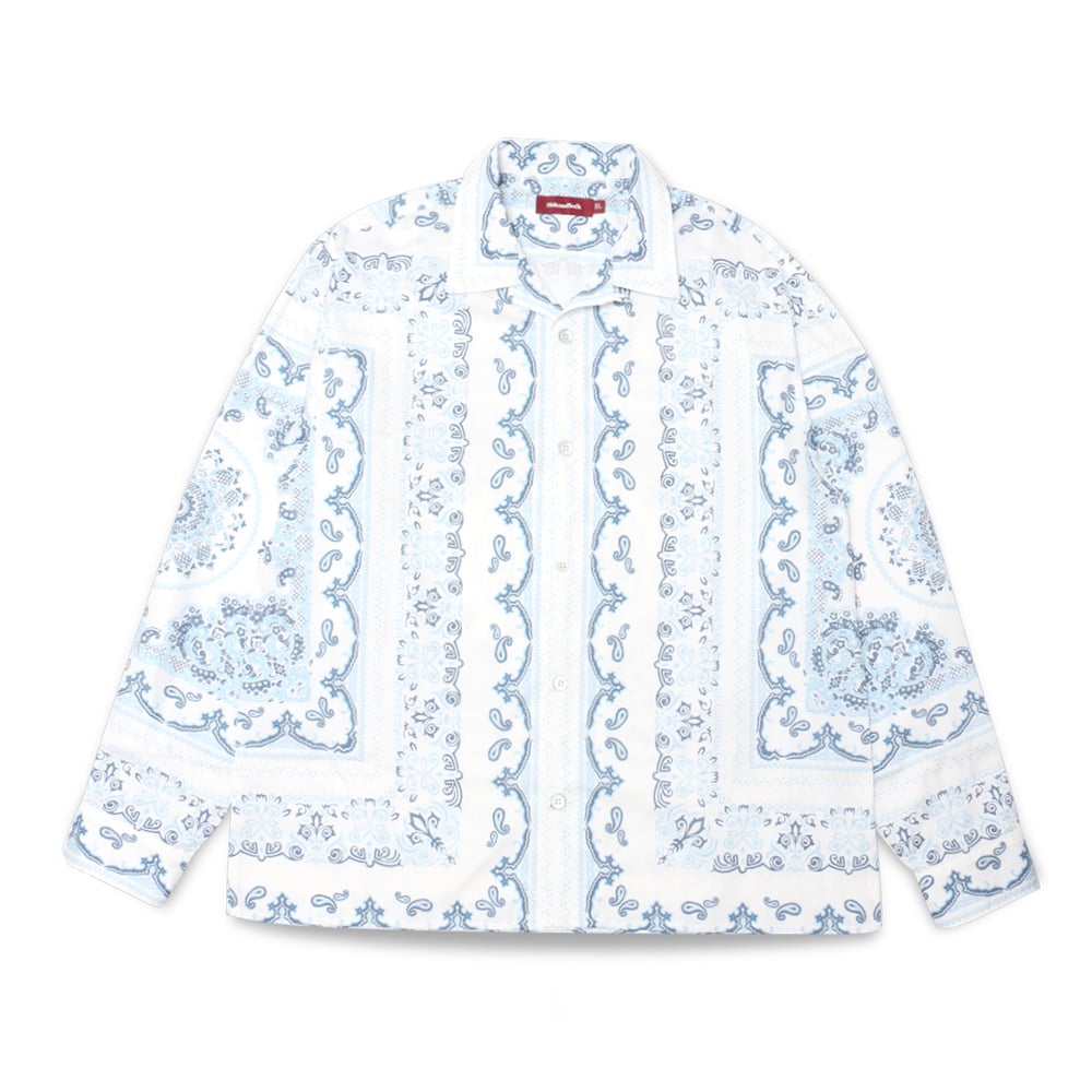Bandana Pattern L/S Shirt *ホワイト*