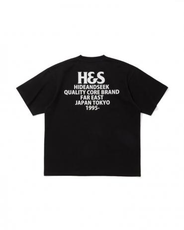H&S S/S Tee(26ss) / BLACK