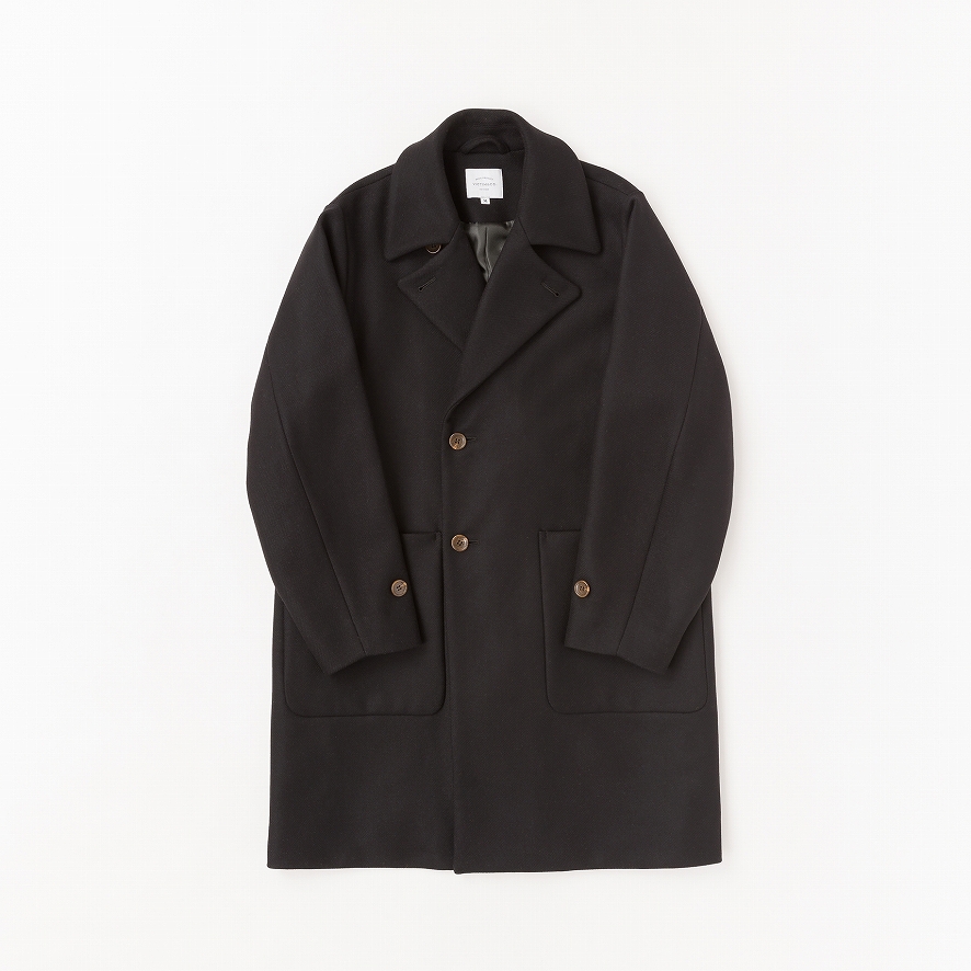 WOOL BIG COAT *ブラック*
