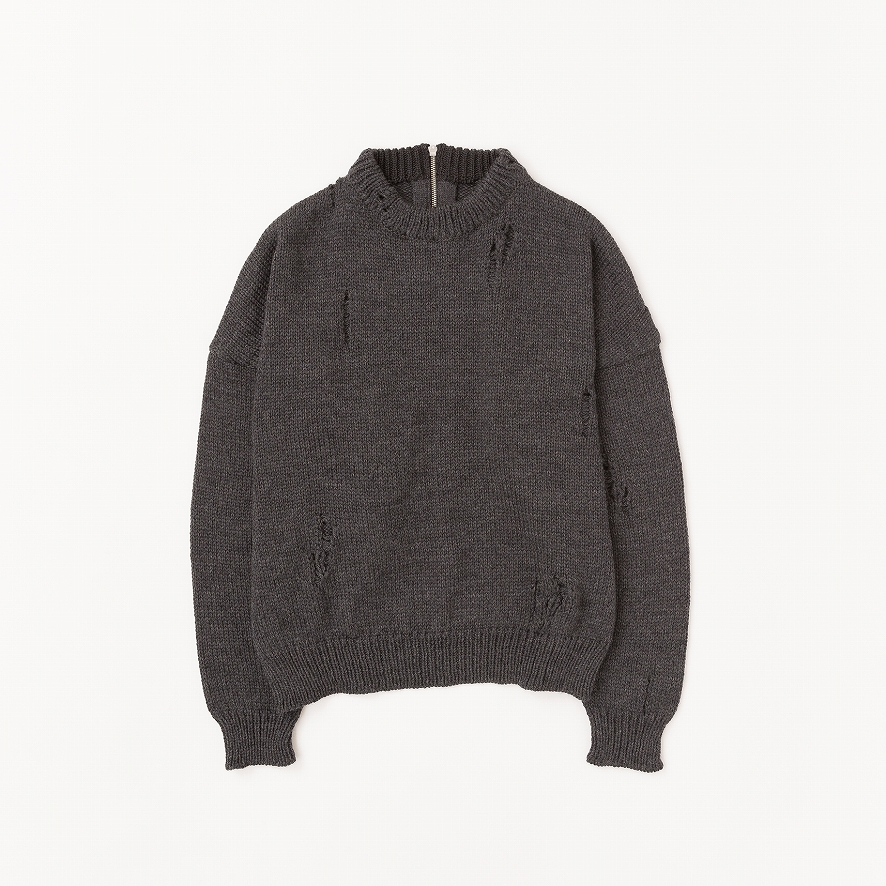 DAMEGE KNIT *グレー*