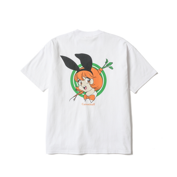 "Carrotstuff" S/S TEE *ホワイト*