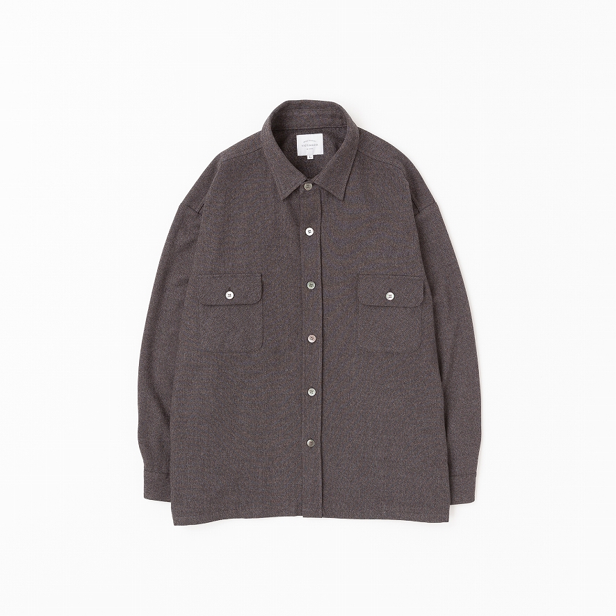 WIDE SHIRTS *グレー*