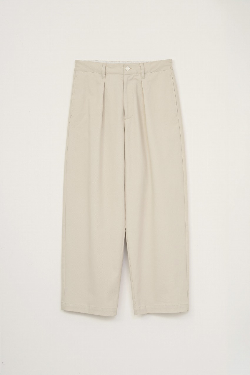 EASY CHINO SLACKS / OFF WHITE