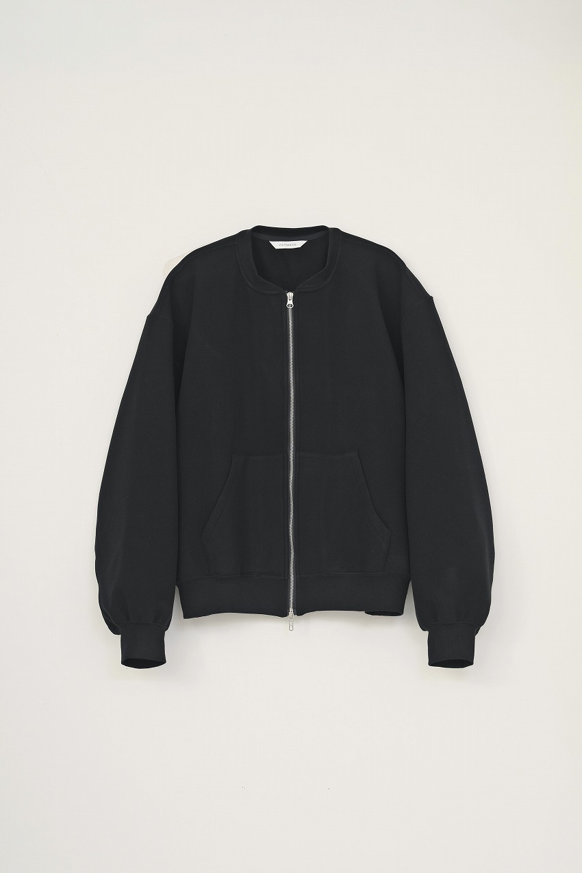 TECH ZIP SWEAT / BLACK