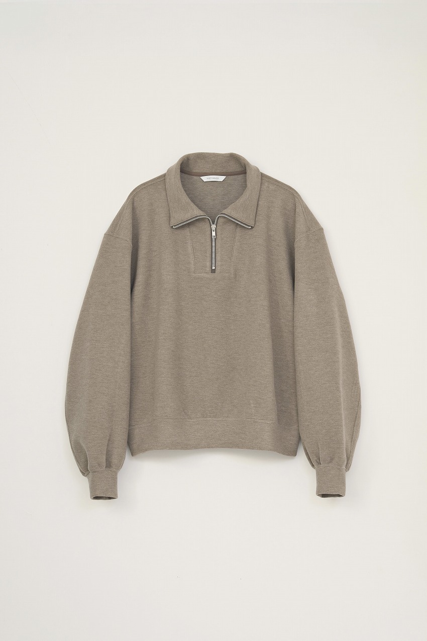 TECH HALF ZIP SWEAT /MOCA