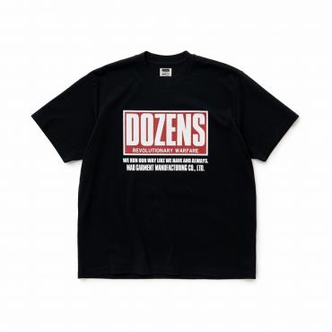 DOZENS TEE / BLACK