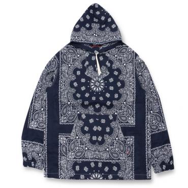 BANDANA MEXICAN HOODIE *ネイビー*
