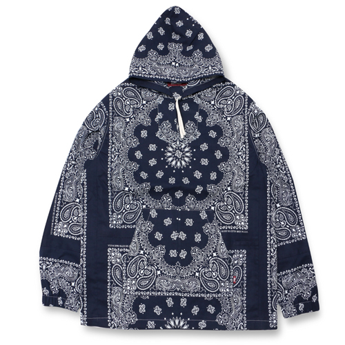 BANDANA MEXICAN HOODIE *ネイビー*