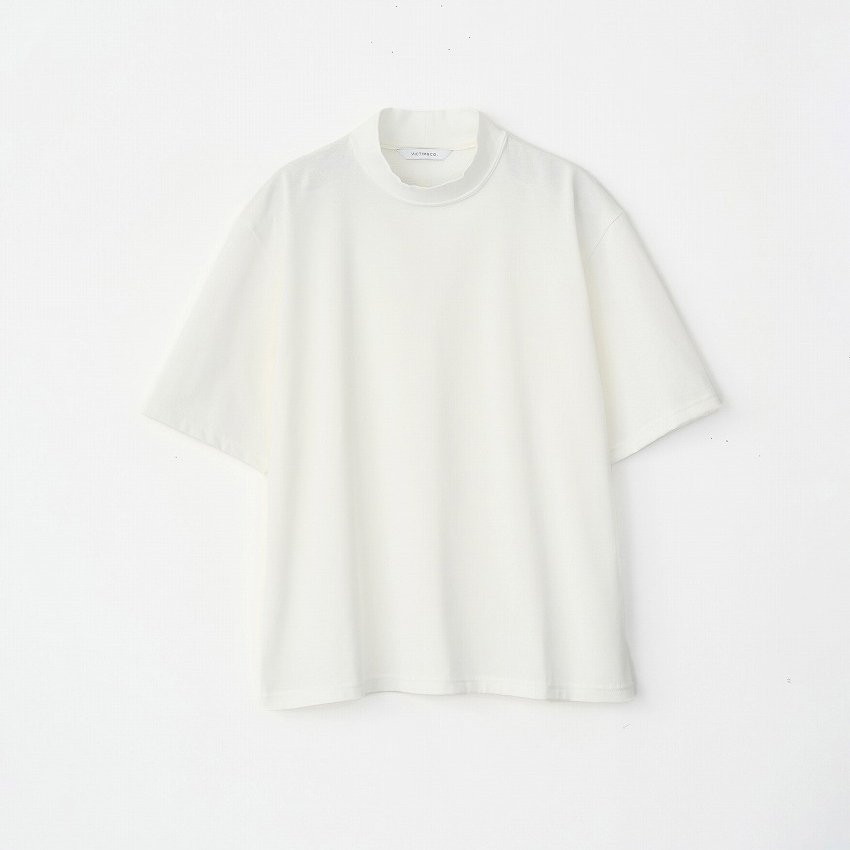 MOCK NECK TEE *ホワイト*