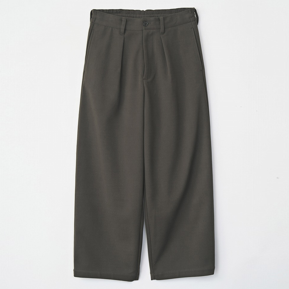 WIDE EASY PANTS *ブラウン*