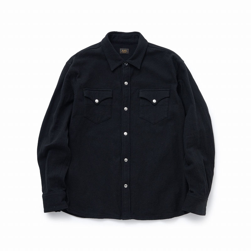 AMUNDSEN SHIRT *ブラック*