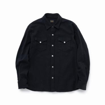 AMUNDSEN SHIRT *ブラック*