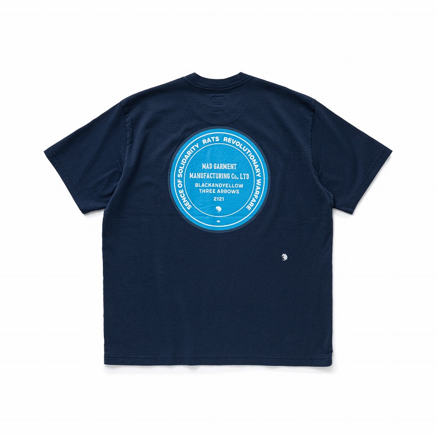 CIRCLE MGM POCKET TEE *ネイビー*