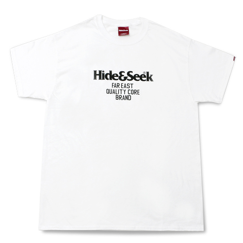 HIDE&SEEK S/S TEE(19ss) *ホワイト*