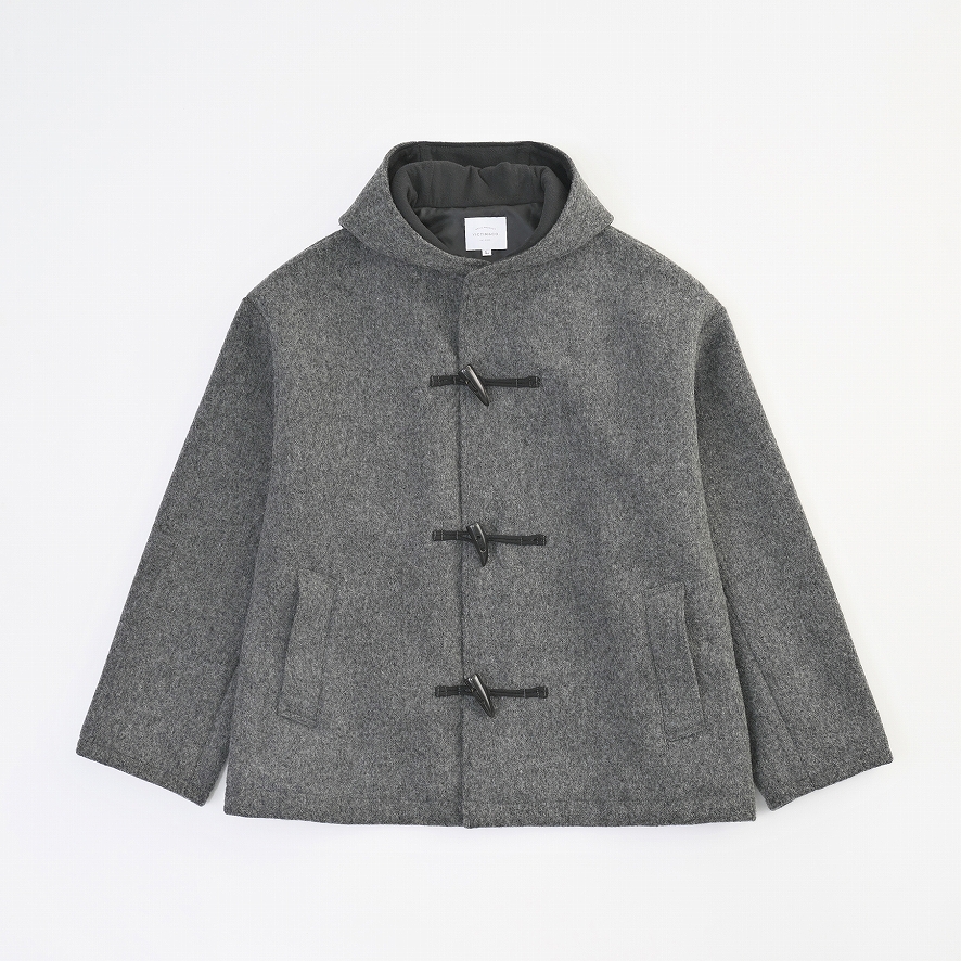 WIDE DUFFLE COAT *グレー*