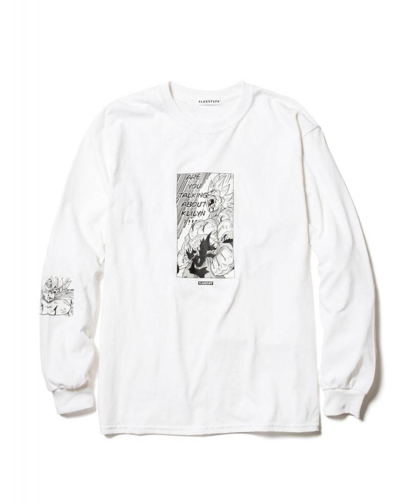 SUPER SAIYANS L/S TEE *ホワイト*