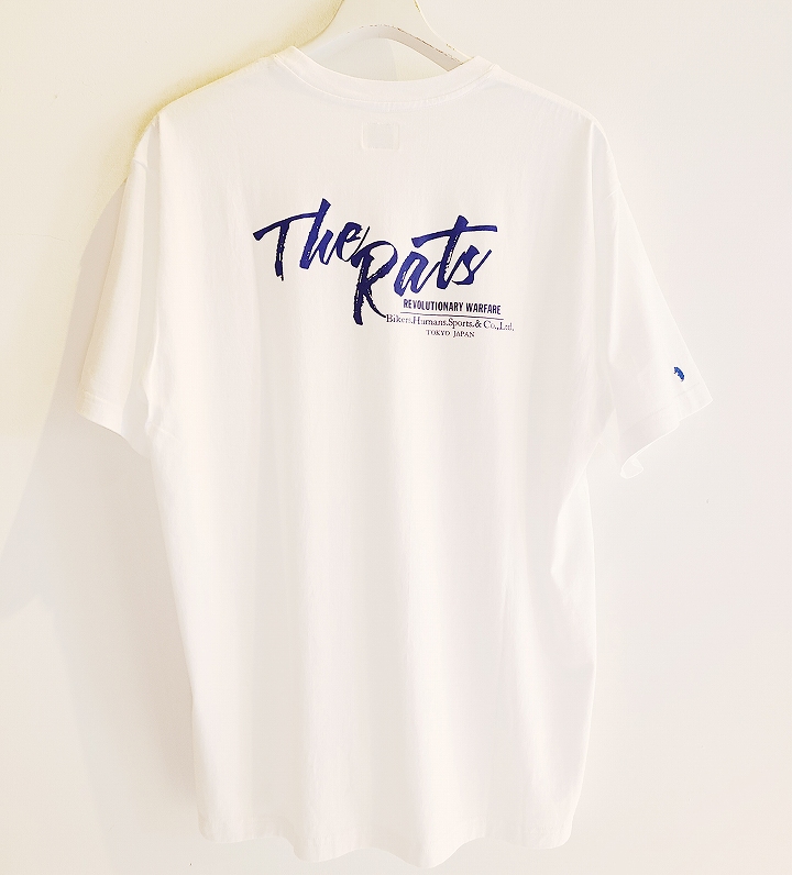 The Rats TEE *ホワイト×ブルー*