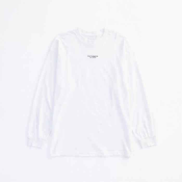  L/S LOGO TEE *ホワイト*