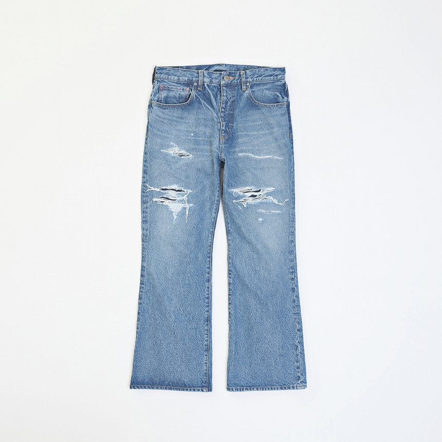 BOOTCUT DENIM PANTS *ライトブルー*