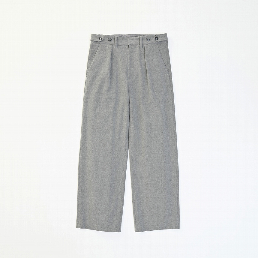 WIDE SLACKS *グレー*