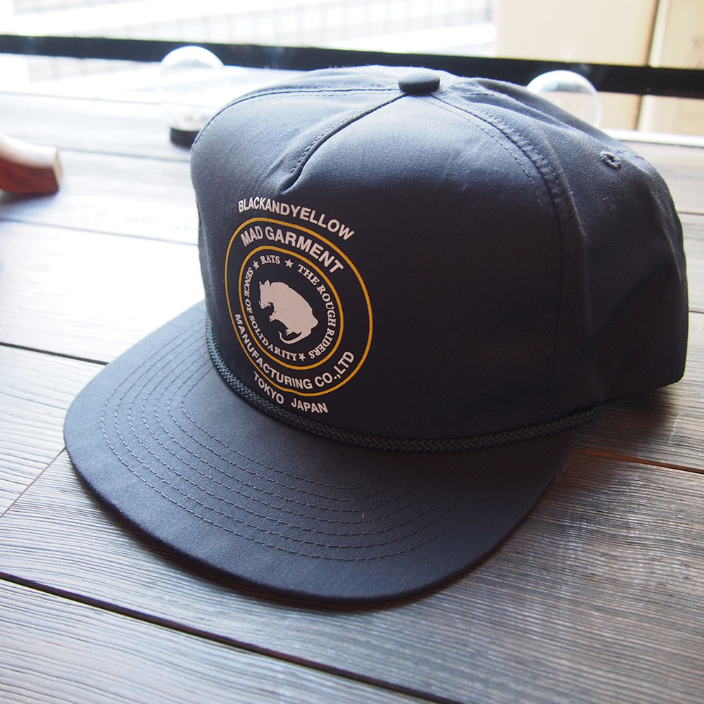 SOUVENIR CAP "2WHEEL" *チャコール*