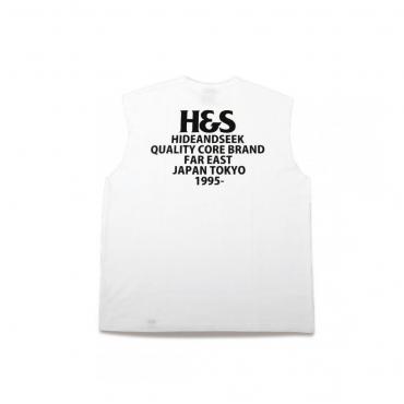 H&S Logo Sleeveless Tee *ホワイト*