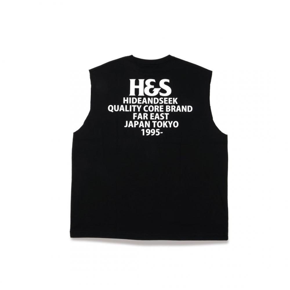 H&S Logo Sleeveless Tee *ブラック*