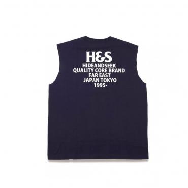 H&S Logo Sleeveless Tee *ネイビー*