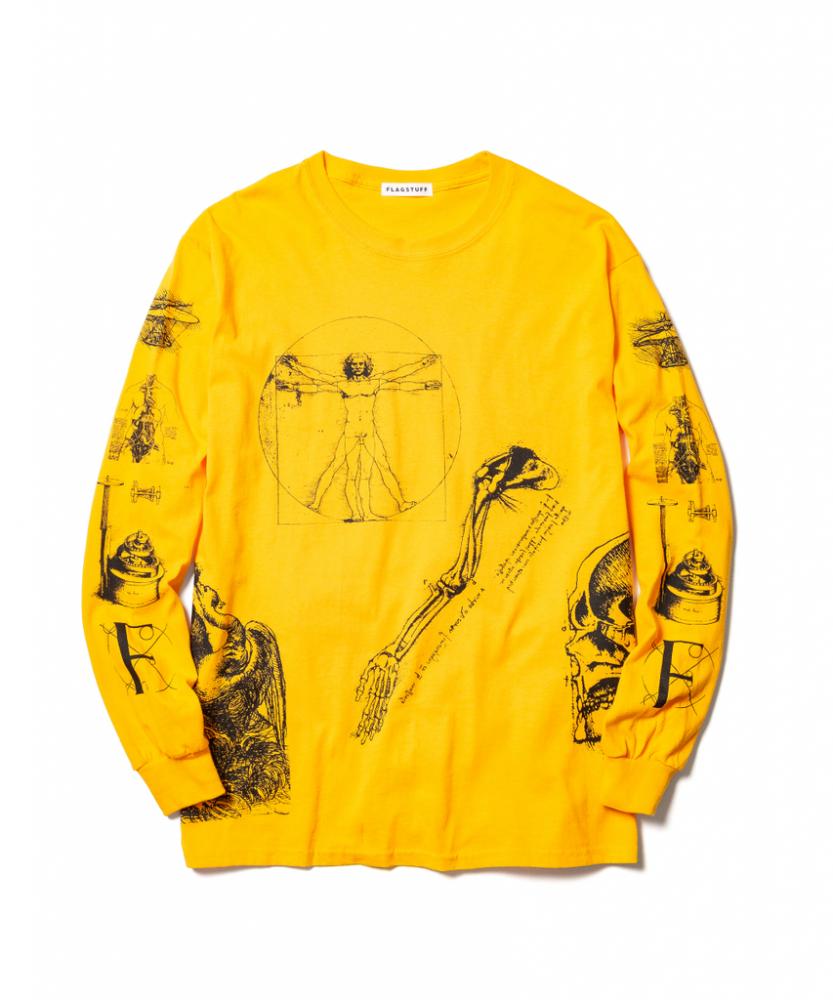 "LD" L/S Tee *ゴールド*