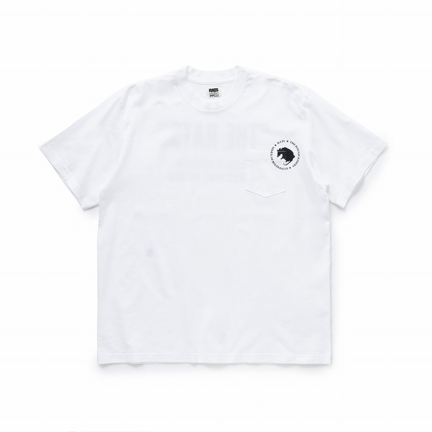 CIRCLE POCKET TEE *ホワイト*