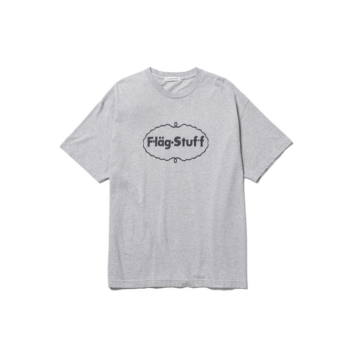 ice logo tee *ヘザーグレー*