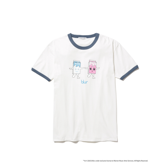”MILK"ringer Tee *ホワイト*