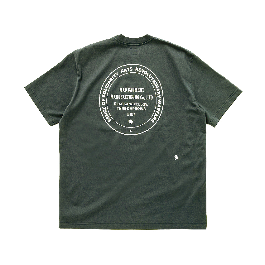 SIGN TAG TEE *チャコール*