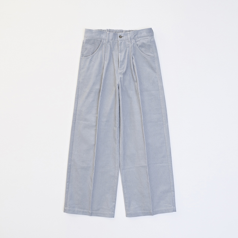CORDUROY BAGGY PANTS *サックス*