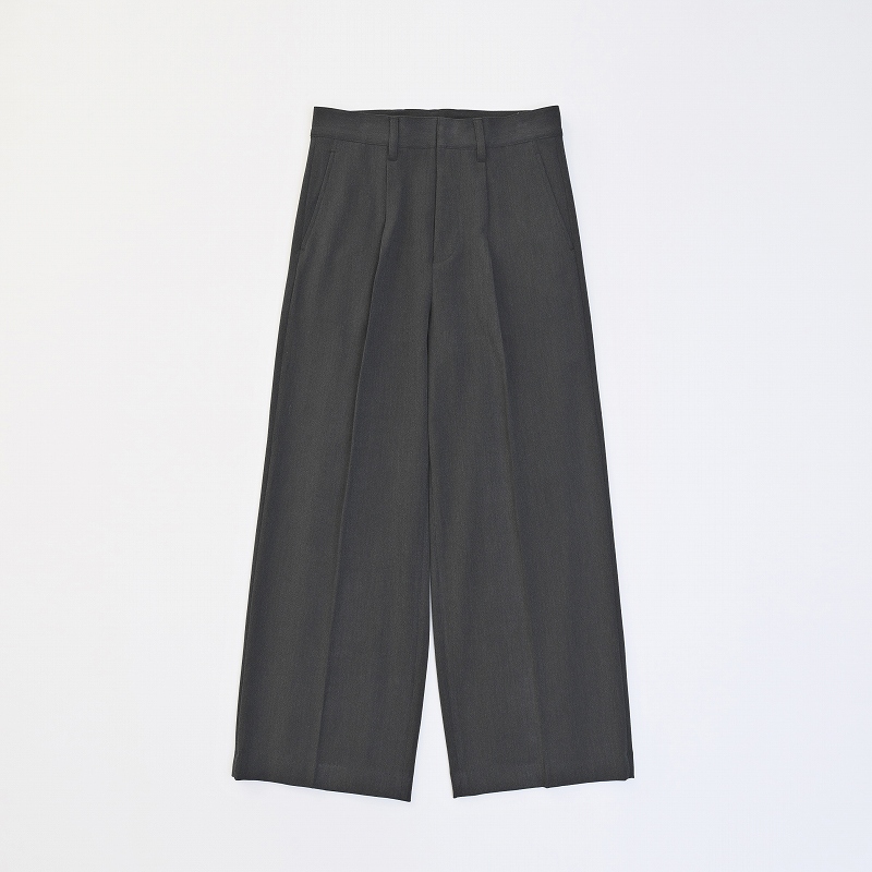 BAGGY SLACKS *チャコールグレー*