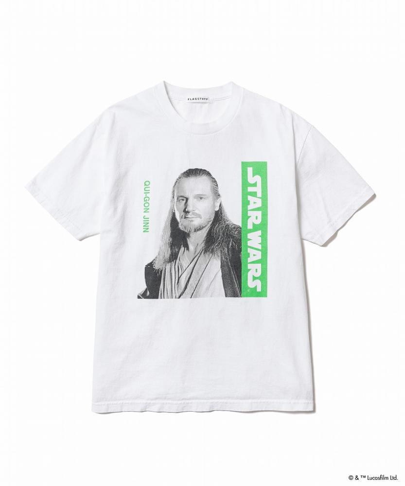 "QUE-GON JINN" TEE *ホワイト*